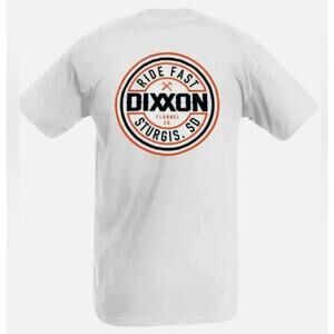 NEW Dixxon Sturgis Ride Fast Corpo T Shirt Men's Size Large Motorcycle USA Biker